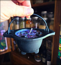 Load image into Gallery viewer, Witches Brew Cauldron Candle

