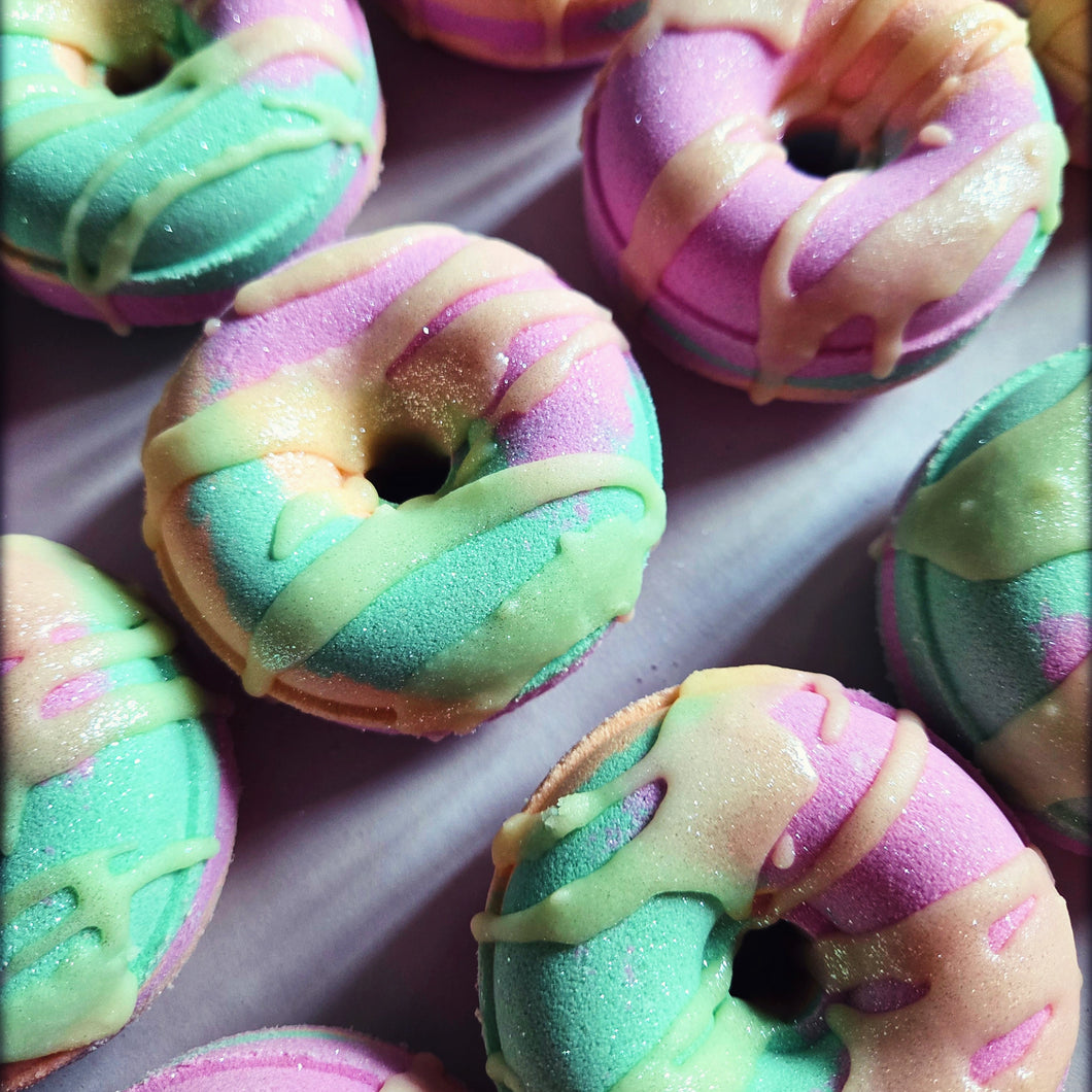 Rainbow Sherbet Donut